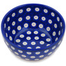 Polish Pottery Bowl 5&quot; Lovely Blue Eyes