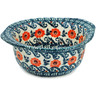 Polish Pottery Bowl 5&quot; Meadow Floret UNIKAT