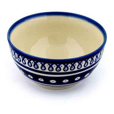 Polish Pottery Bowl 5&quot; Merry Go Round