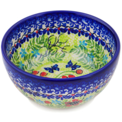 Polish Pottery Bowl 5&quot; Metamorphosis