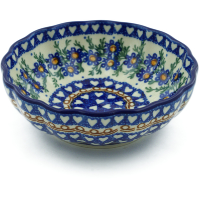Polish Pottery Bowl 5&quot; Mother&#039;s Love UNIKAT