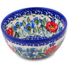 Polish Pottery Bowl 5" Open Fields