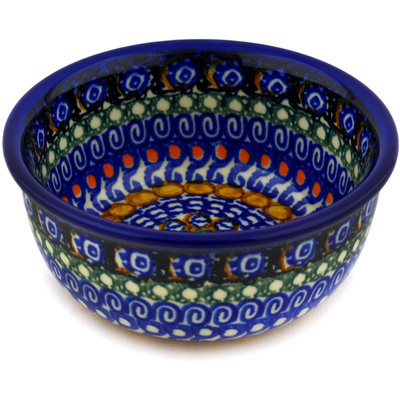 Polish Pottery Bowl 5&quot; Orions Dream UNIKAT