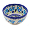 Polish Pottery Bowl 5" Pansy Morning