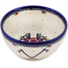 Polish Pottery Bowl 5&quot; Parzenica UNIKAT