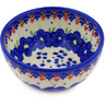 Polish Pottery Bowl 5" Passion Poppy