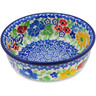 Polish Pottery Bowl 5&quot; Patio Views UNIKAT