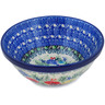 Polish Pottery Bowl 5&quot; Polish Garden UNIKAT