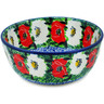 Polish Pottery Bowl 5&quot; Poppy Beauty UNIKAT