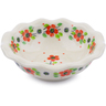 Polish Pottery Bowl 5&quot; Poppy Flower