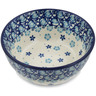 Polish Pottery Bowl 5&quot; Rhapsody In Blue