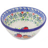 Polish Pottery Bowl 5" Robin &amp; Wren UNIKAT