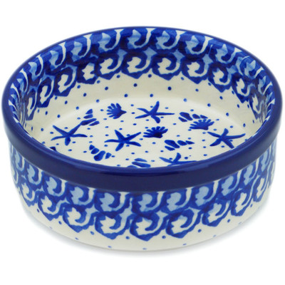 Polish Pottery Bowl 5&quot; Seaside Wonder