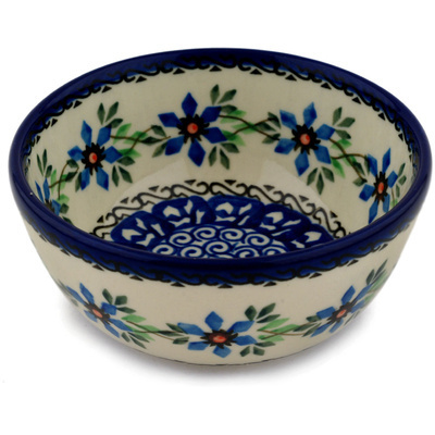 Polish Pottery Bowl 5&quot; Shady Spring