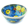 Polish Pottery Bowl 5&quot; Spring Awakenings UNIKAT