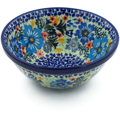 Polish Pottery Bowl 5&quot; Spring Essence UNIKAT