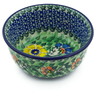 Polish Pottery Bowl 5&quot; Spring Serenade UNIKAT