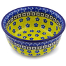 Polish Pottery Bowl 5" Sunburst Daisies