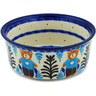 Polish Pottery Bowl 5&quot; Teddy&#039;s Love UNIKAT