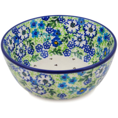 Polish Pottery Bowl 5&quot; The Other Side UNIKAT