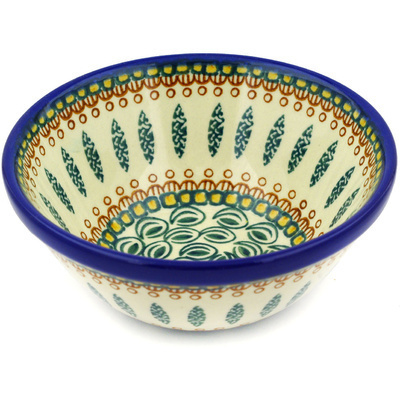 Polish Pottery Bowl 5&quot; Tuscan Countryside
