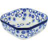 Polish Pottery Bowl 5&quot; Twinkle In The Frost
