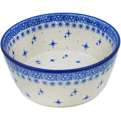 Polish Pottery Bowl 5&quot; Twinkling Stars