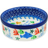 Polish Pottery Bowl 5&quot; Under The Sea