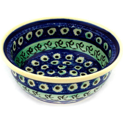 Polish Pottery Bowl 5&quot; UNIKAT