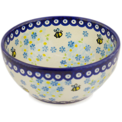 Polish Pottery Bowl 5" UNIKAT