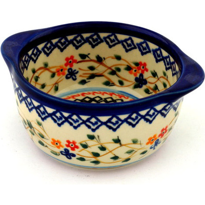 Polish Pottery Bowl 5&quot; UNIKAT