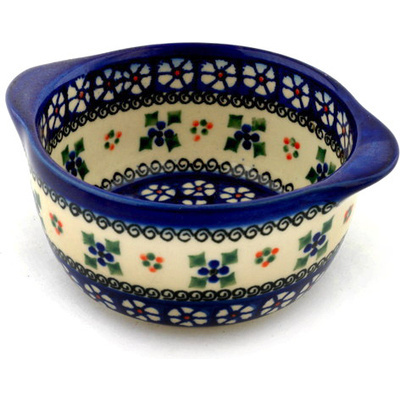 Polish Pottery Bowl 5&quot; UNIKAT