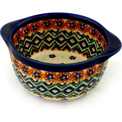 Polish Pottery Bowl 5&quot; UNIKAT