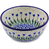 Polish Pottery Bowl 5&quot; Water Tulip