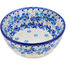 Polish Pottery Bowl 5&quot; Winter Wreath