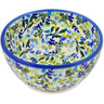 Polish Pottery Bowl 5&quot; Zesty Zielony