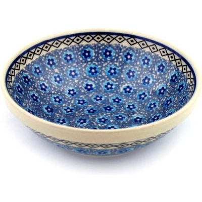 Polish Pottery Bowl 6&quot; Abra Cadabra