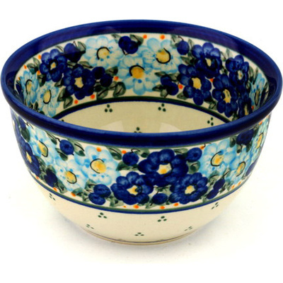 Polish Pottery Bowl 6&quot; Aura