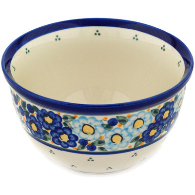 Polish Pottery Bowl 6&quot; Aura