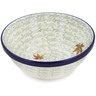 Polish Pottery Bowl 6&quot; Autumn Breeze