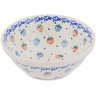 Polish Pottery Bowl 6&quot; Berries And Dots