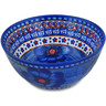 Polish Pottery Bowl 6&quot; Blue Heaven
