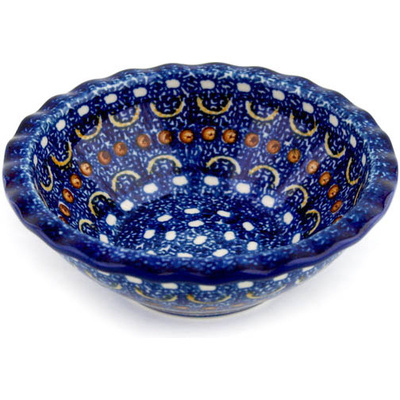 Polish Pottery Bowl 6&quot; Blue Horizons