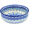 Polish Pottery Bowl 6&quot; Blue Magnificence