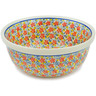 Polish Pottery Bowl 6&quot; Brambles