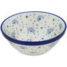 Polish Pottery Bowl 6&quot; Bubbly Branches