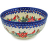 Polish Pottery Bowl 6&quot; Cardinal&#039;s Home UNIKAT