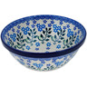 Polish Pottery Bowl 6&quot; Circle Of Delicacy