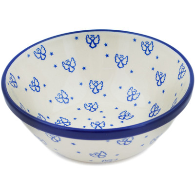 Polish Pottery Bowl 6&quot; Divinity