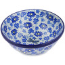 Polish Pottery Bowl 6&quot; Drifting Dragonfly